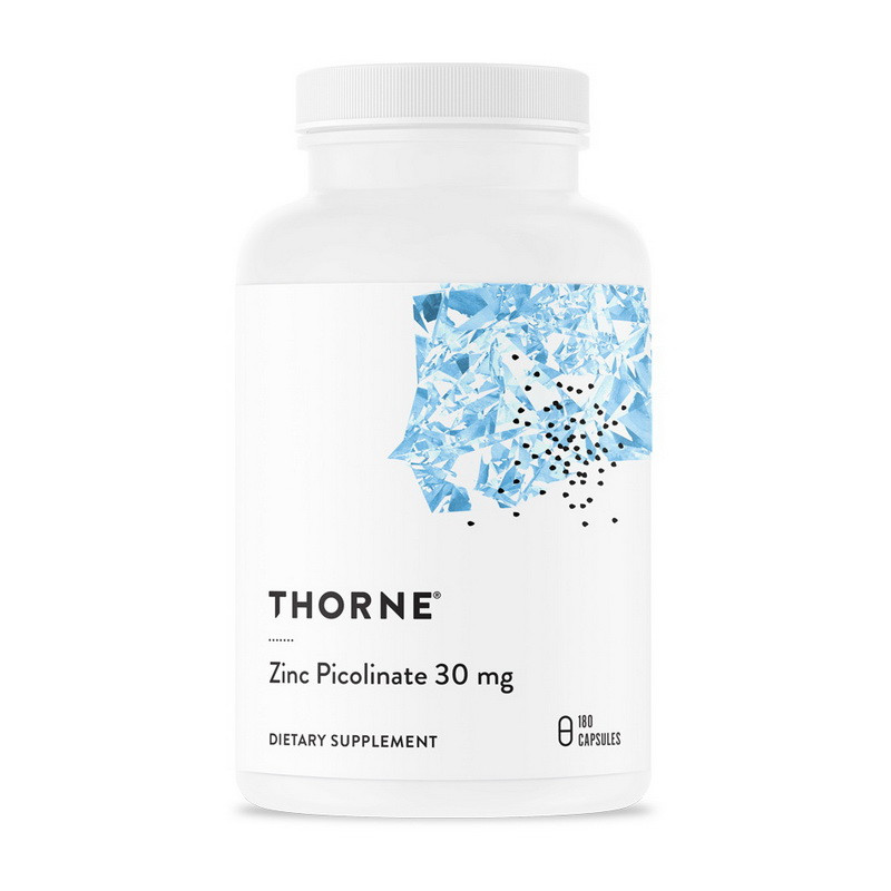

Пиколинат цинка хелатной формы Thorne Research Zinc Picolinate 30 mg (180 caps)