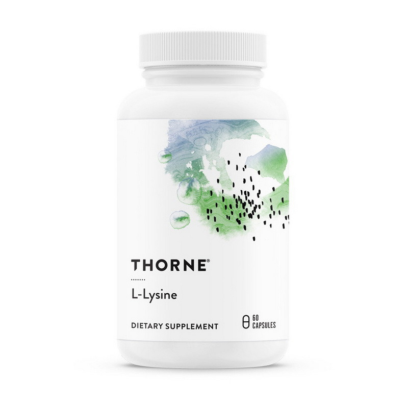 

Аминокислота незаменимая Л-Лизин (моногидрохлорид) Торн Ресерч / Thorne Research L-Lysine (60 caps)