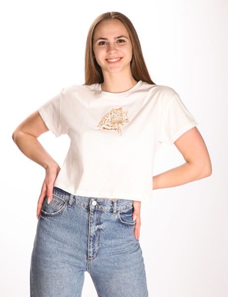 

Футболка Firesh 3627 M Молочний