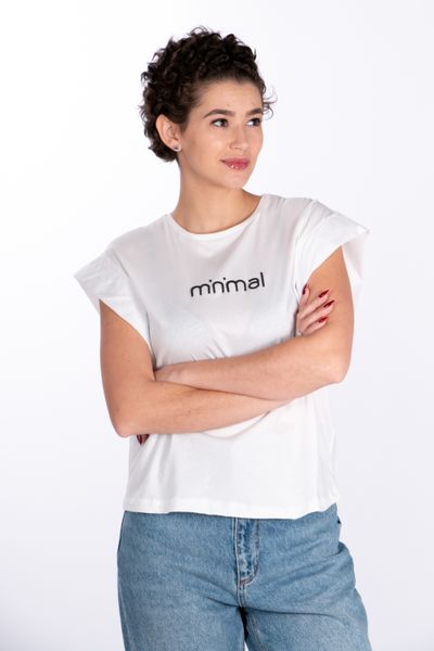 

Футболка Pepper mint CA-83 S Молочний