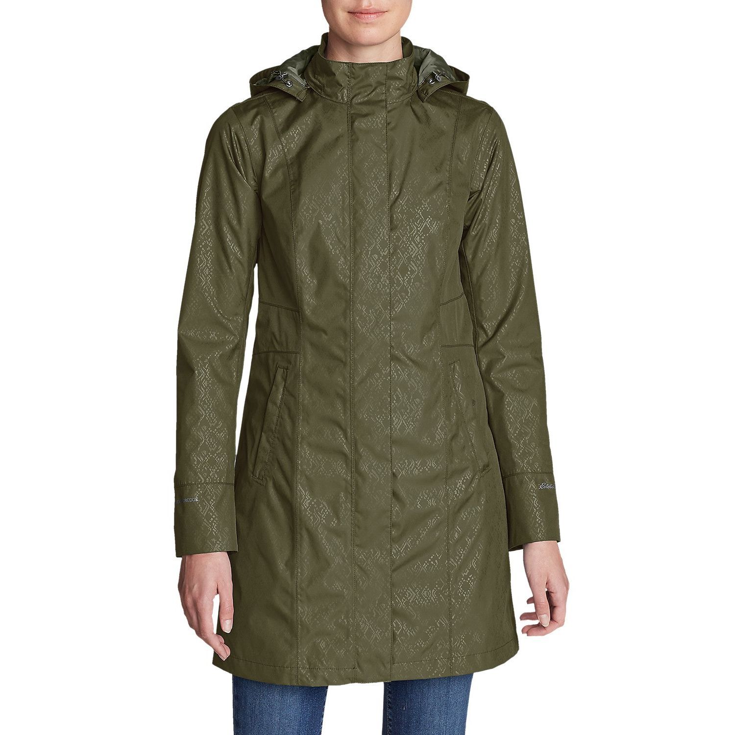 

Плащ Eddie Bauer Womens Girl on the Go DK THYME M Коричневый