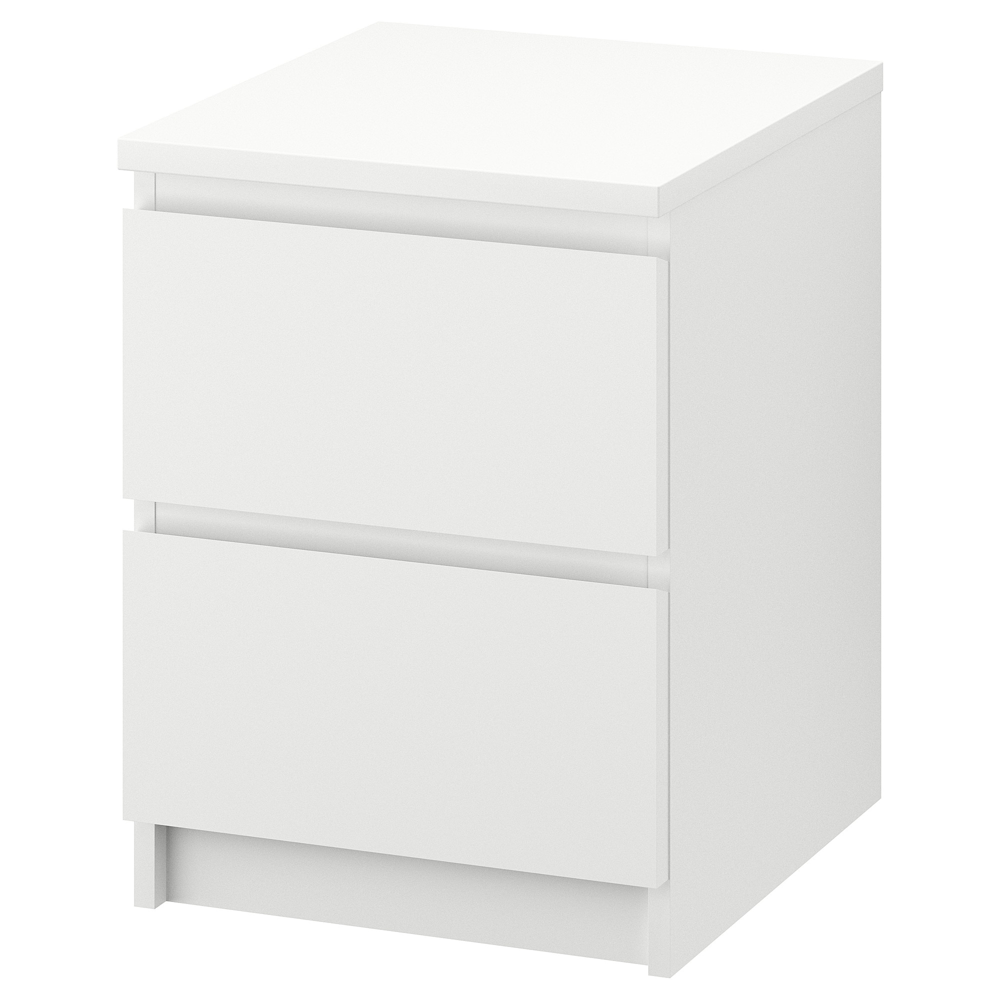 

Комод с 2 ящиками, белый IKEA MALM МАЛЬМ, 802.145.49