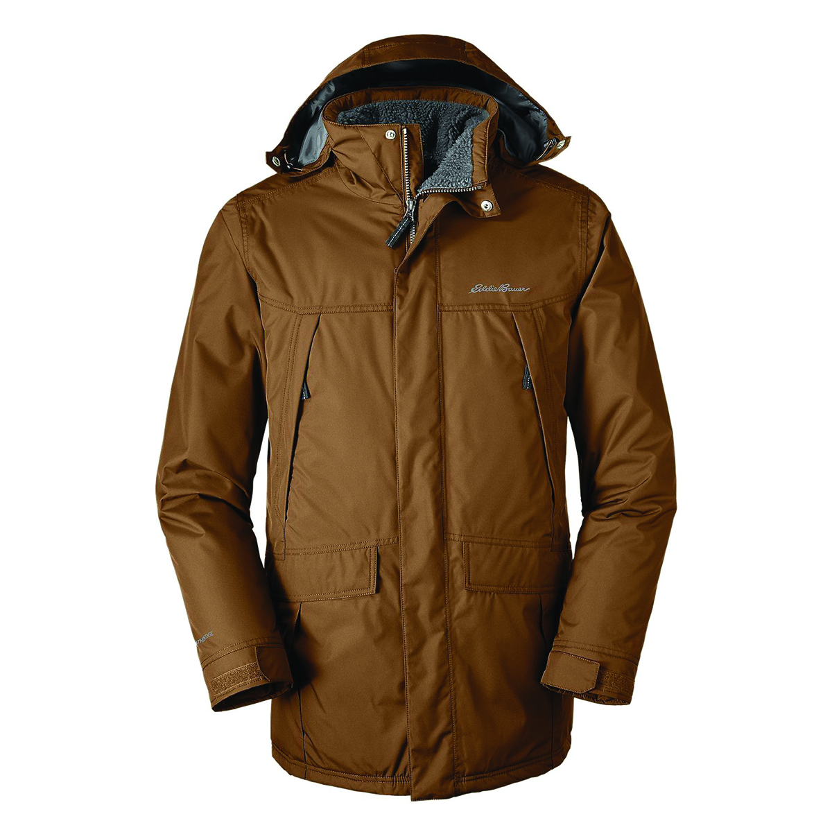 

Куртка Eddie Bauer Mens Rainfoil Insulated Parka TORTOISE XL Коричневый