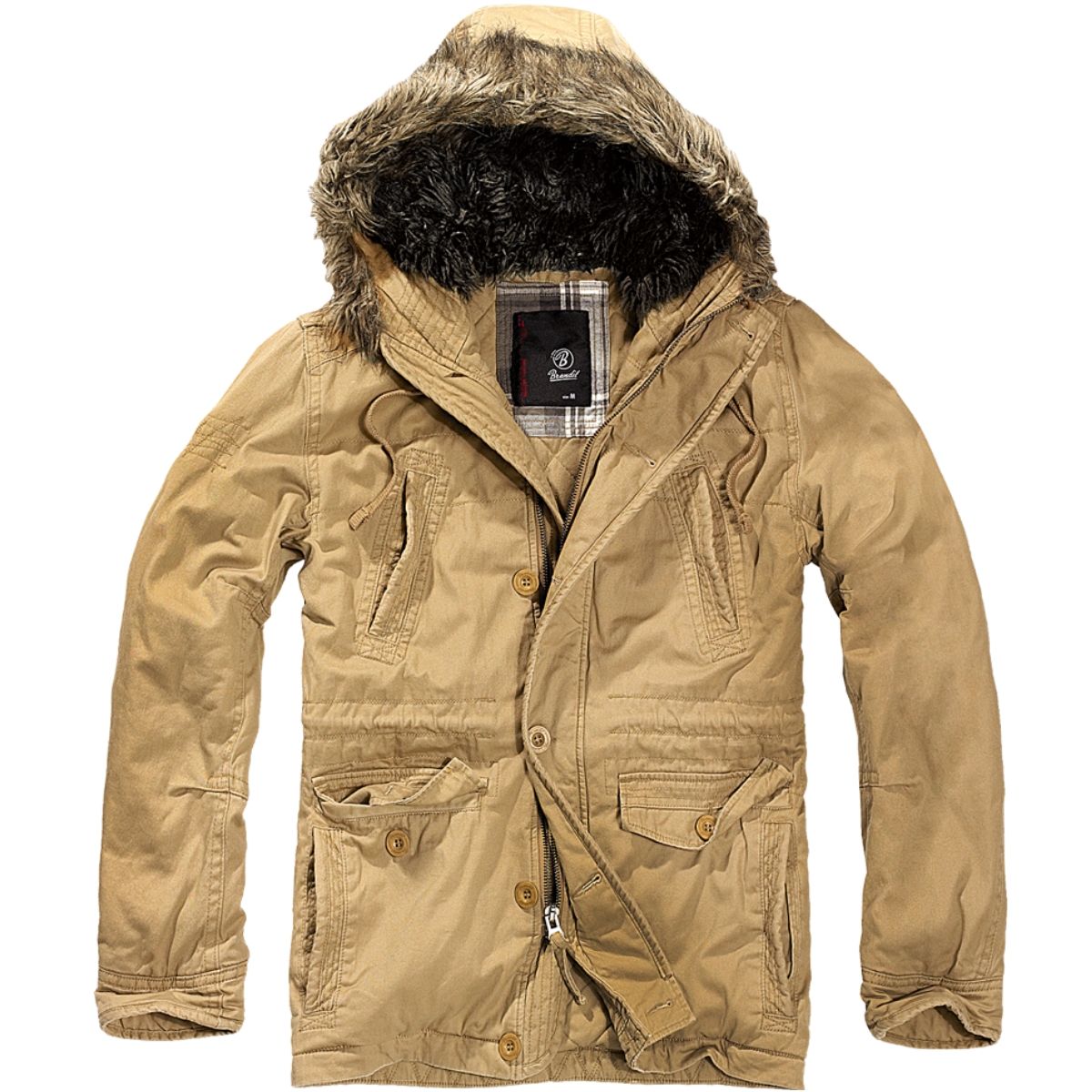 

Куртка аляска Brandit Vintage Explorer CAMEL S Песочный (3120.70)