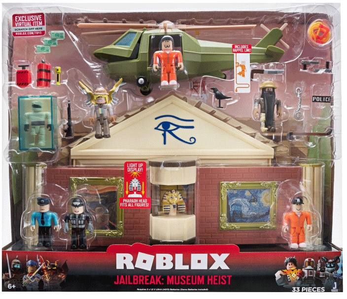 

Игровая коллекционная фигурка Roblox Jazwares Deluxe Playset Jailbreak Museum Heist W6 (ROB0259)