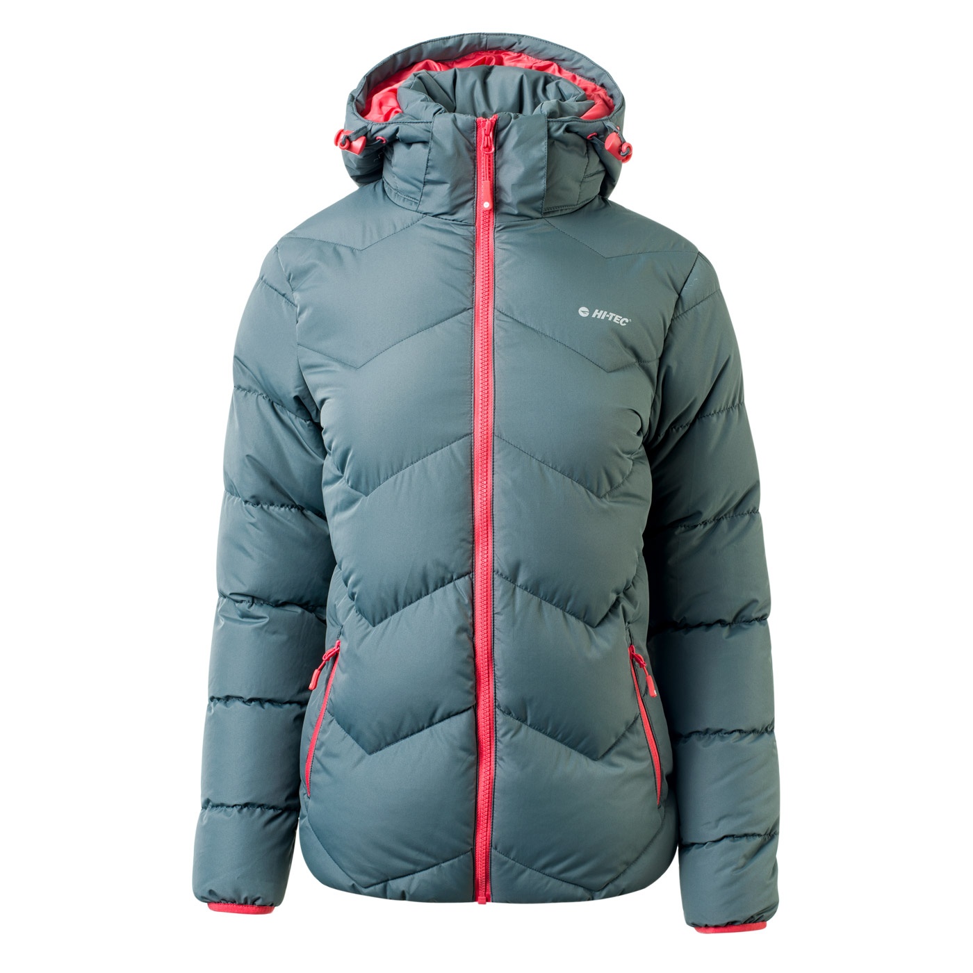 

Куртка Hi-Tec Lady Safi IRON GATE/HOT CORAL S Серый