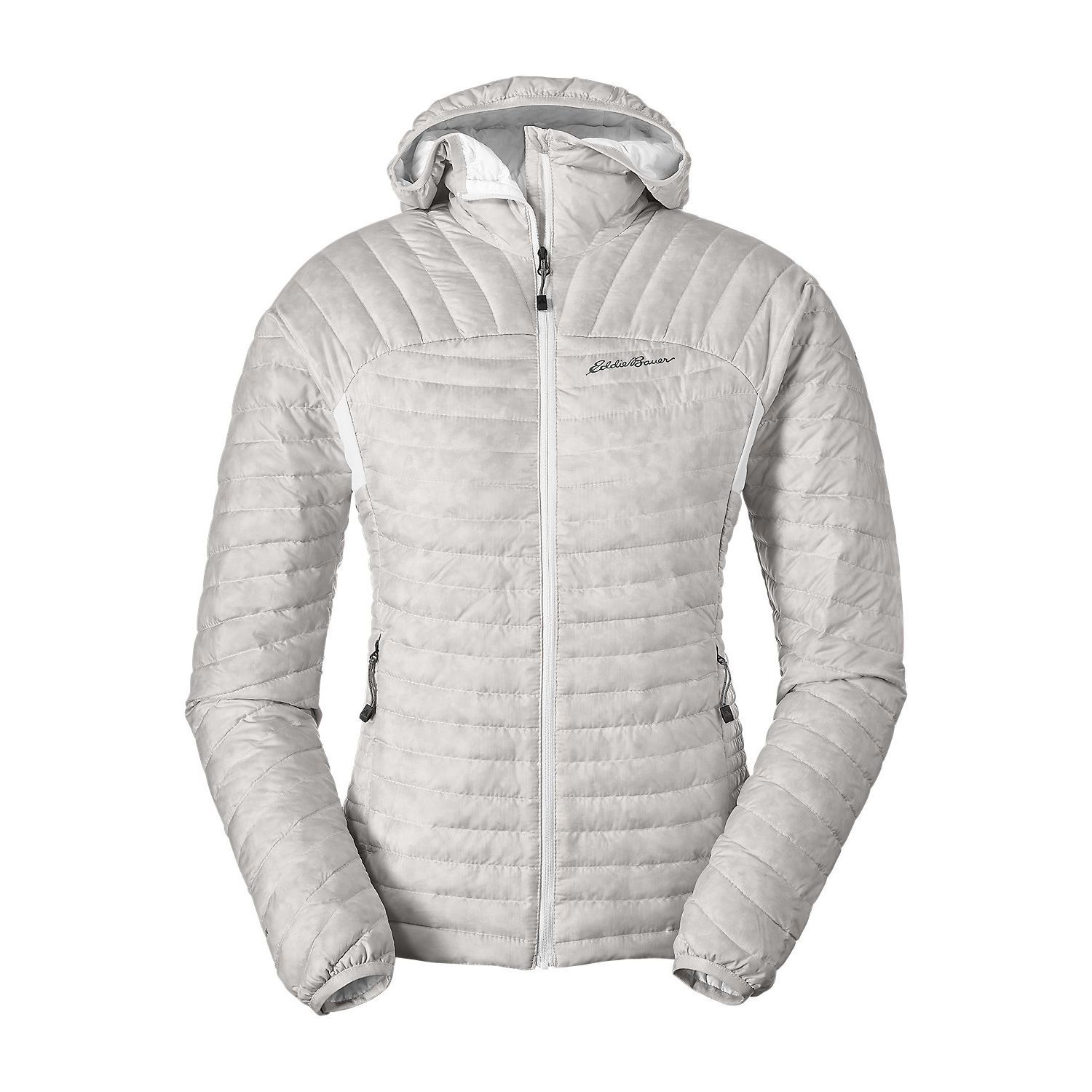 

Куртка Eddie Bauer Womens MicroTherm StormDown Hooded Jacket SILVER  Серый, Куртка Eddie Bauer Womens MicroTherm StormDown Hooded Jacket SILVER XS Серый