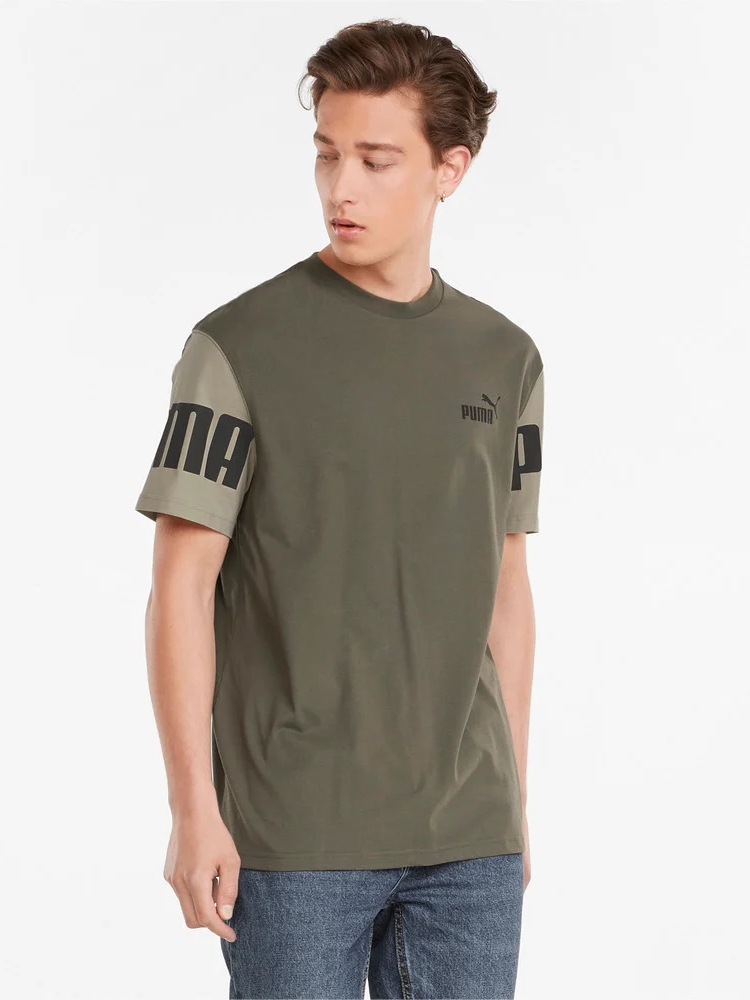 

Футболка Puma PUMA POWER Colorblock Tee 58942844 L Grape Leaf