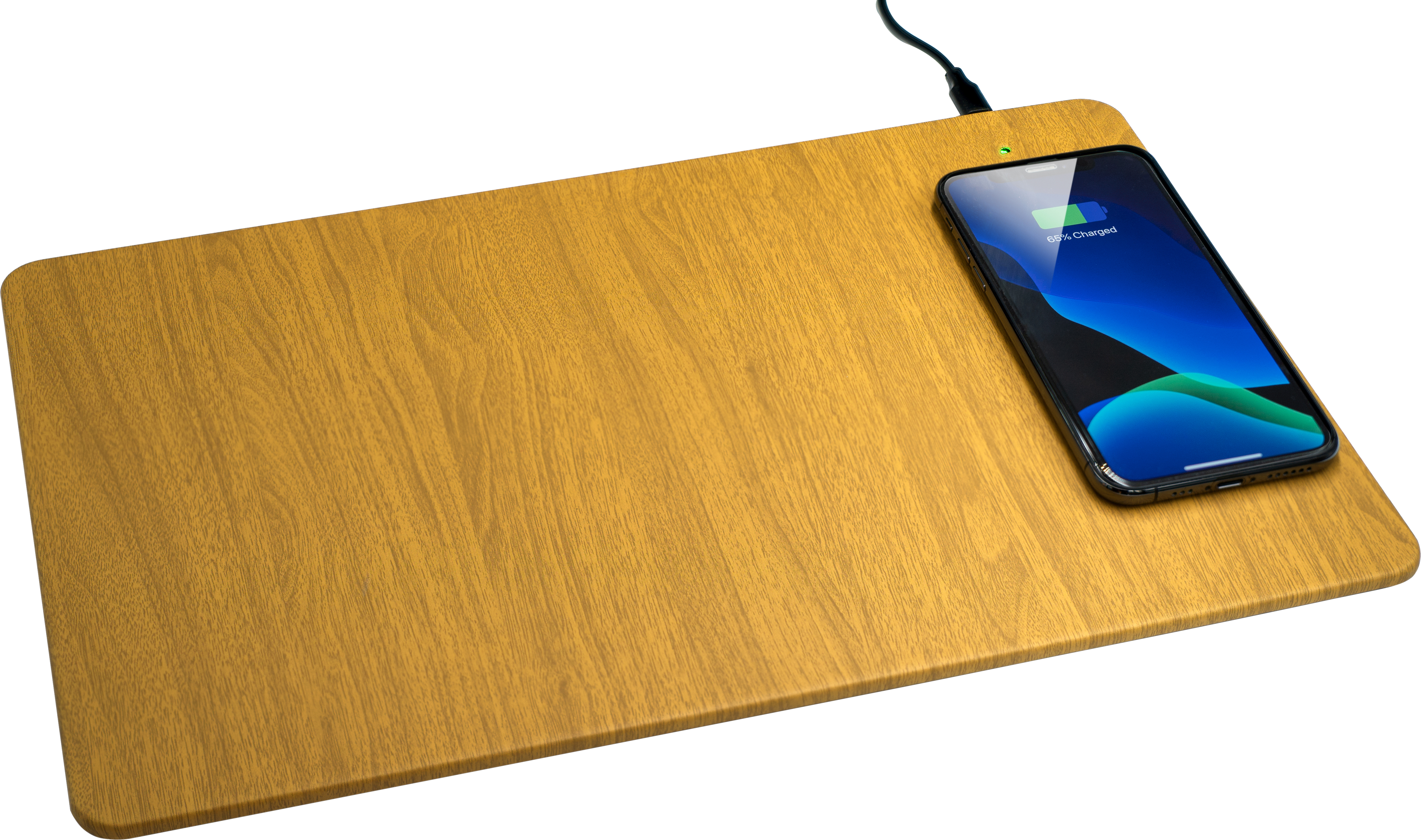 

Беспроводное зарядное устройство Qitech Mouse Pad 2 QI Fast Charge Golden (QT-MouseP2gl)