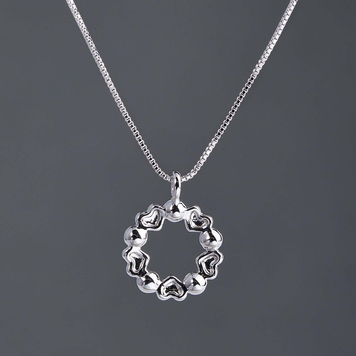 

Кулон с цепочкой Xuping SWR-62 с камнями Swarovski