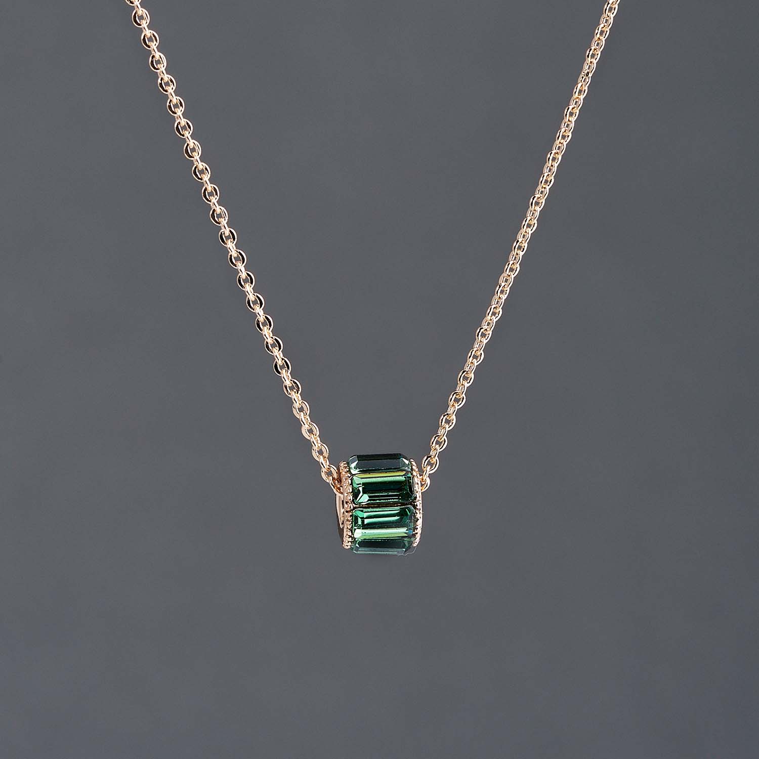 

Кулон с цепочкой Xuping SWR-53(2) с камнями Swarovski
