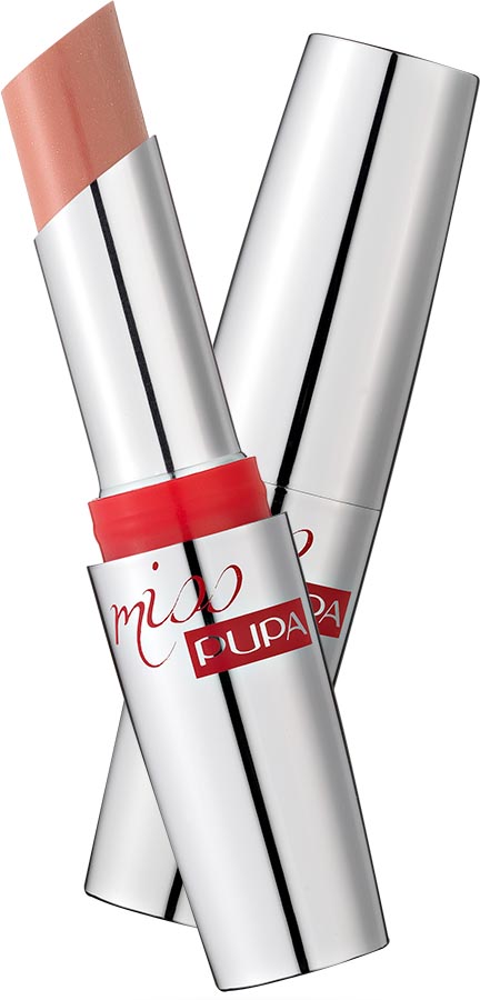 Акция на Помада для губ Pupa Miss Ultra Brilliant №100 cream 2.4 мл (8011607178230) от Rozetka UA