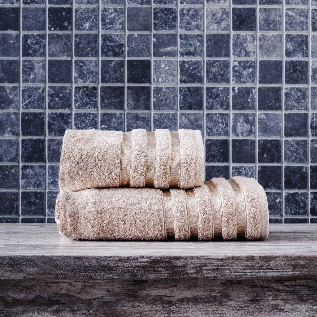 

Полотенце бежевое 70х130 см Home&You Bamboo