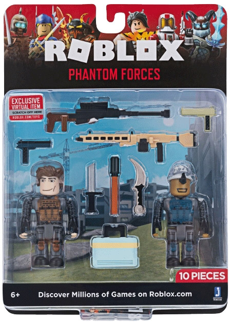 

Игровая коллекционная фигурка Roblox Jazwares Game Packs Phantom Forces W6 2 шт (ROB0208)