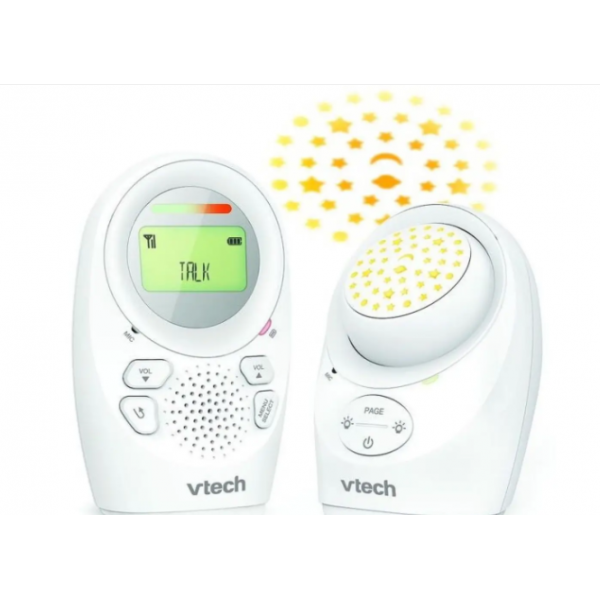 

Радионяня с двухсторонней связью с колыбельными и проектором Vtech DM1212