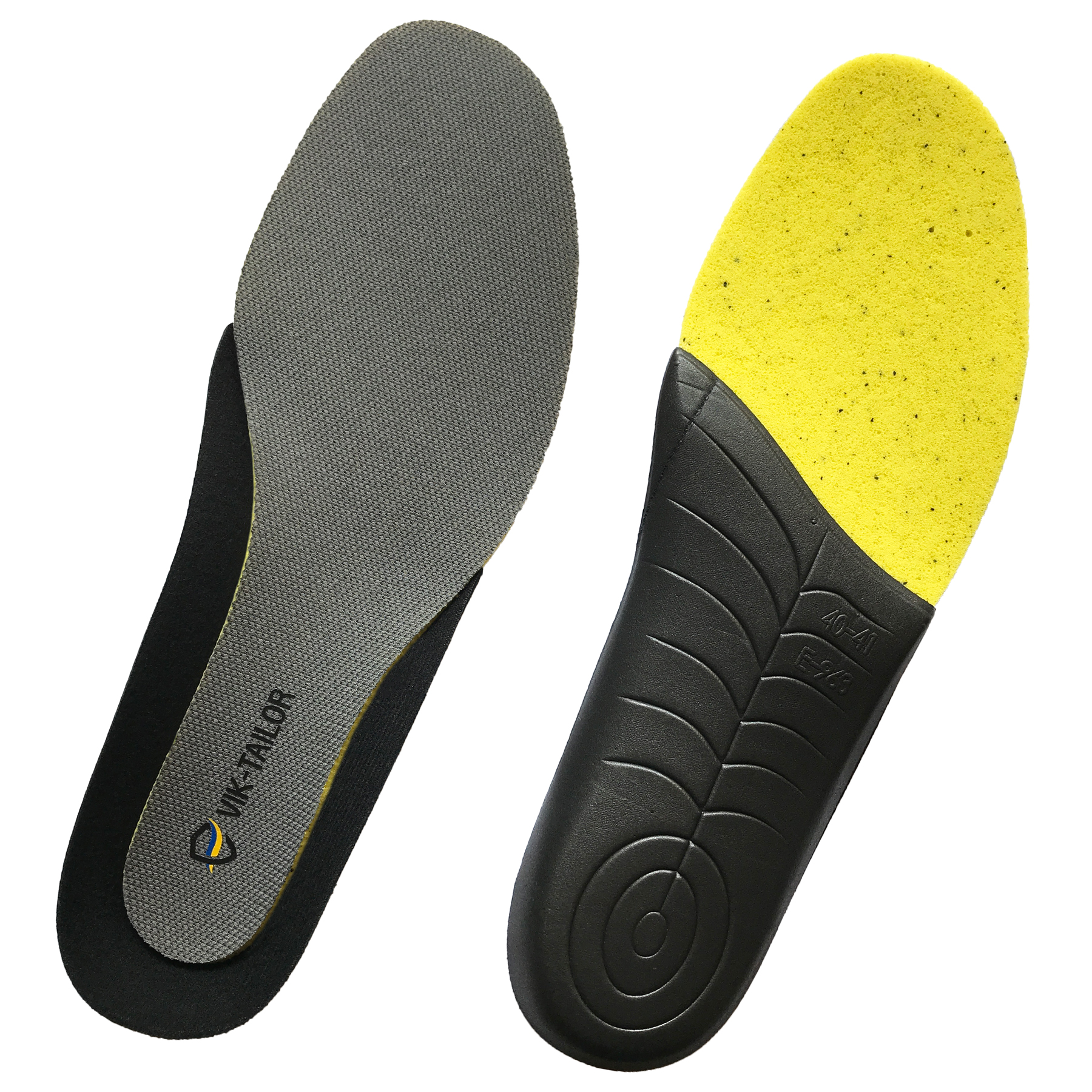 

Стельки Tailor Sport Черно-желтые 40