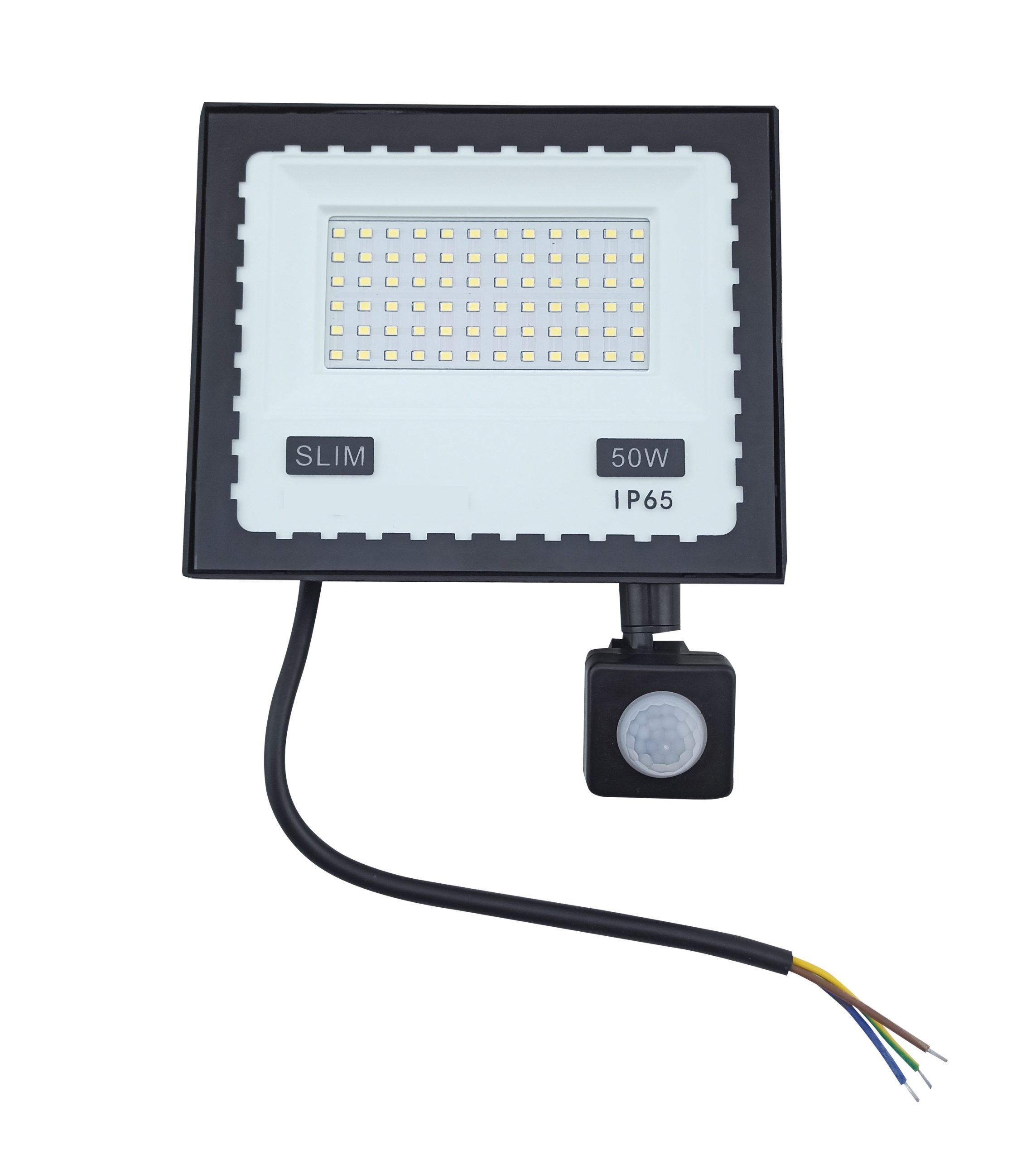 

Прожектор LED 50W ULTRA Slim 220V 4500Lm 6500K IP65 с датчиком движения TNSy