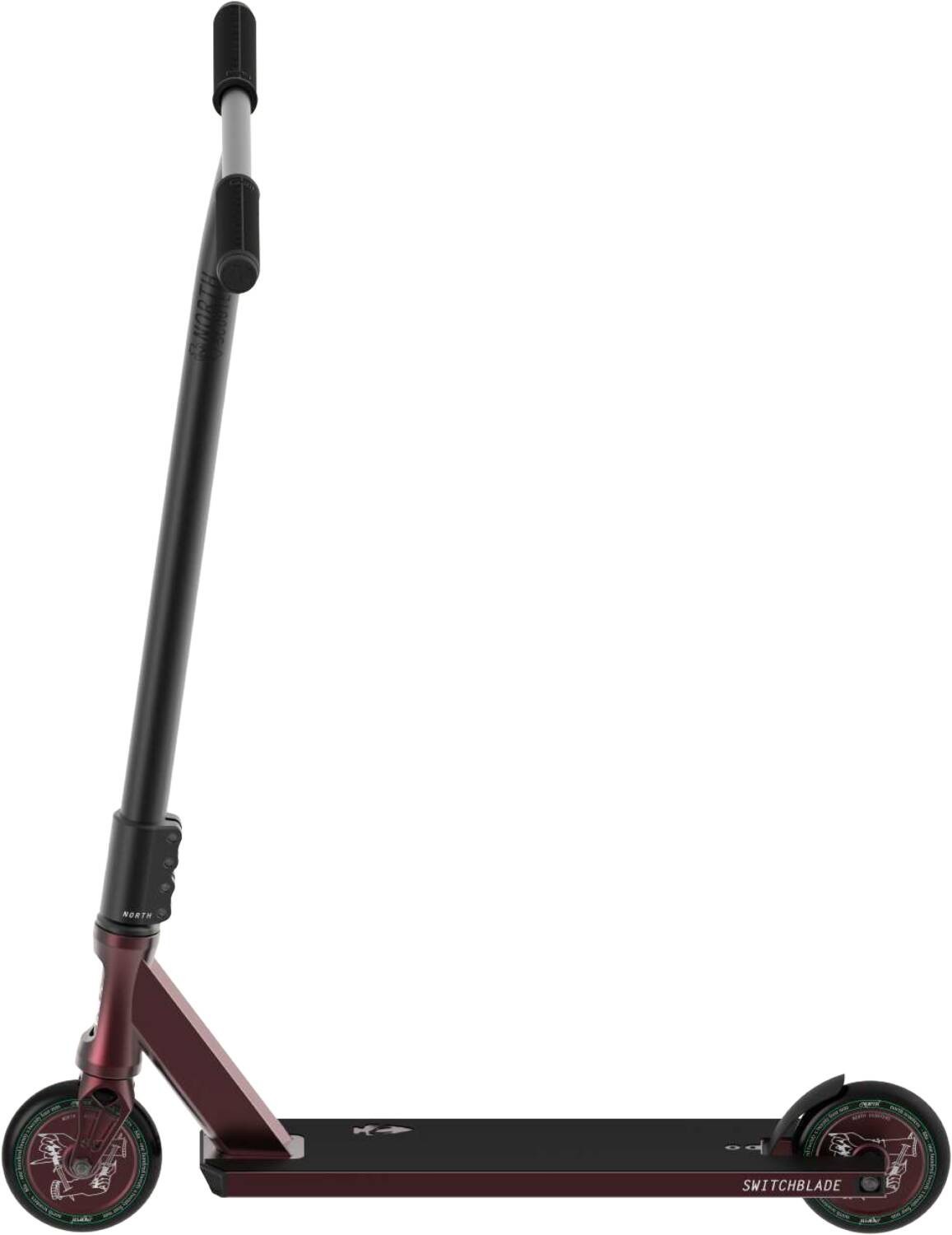 

Трюковой самокат North Switchblade 2020 Pro Scooter (Wine Red & Black)