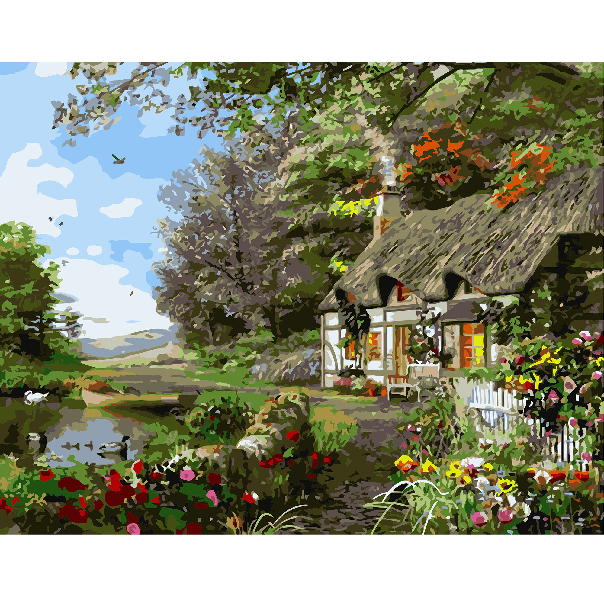 

Картина по номерам "Утренние краски" Strateg 40х50 см Разноцветный 000161615