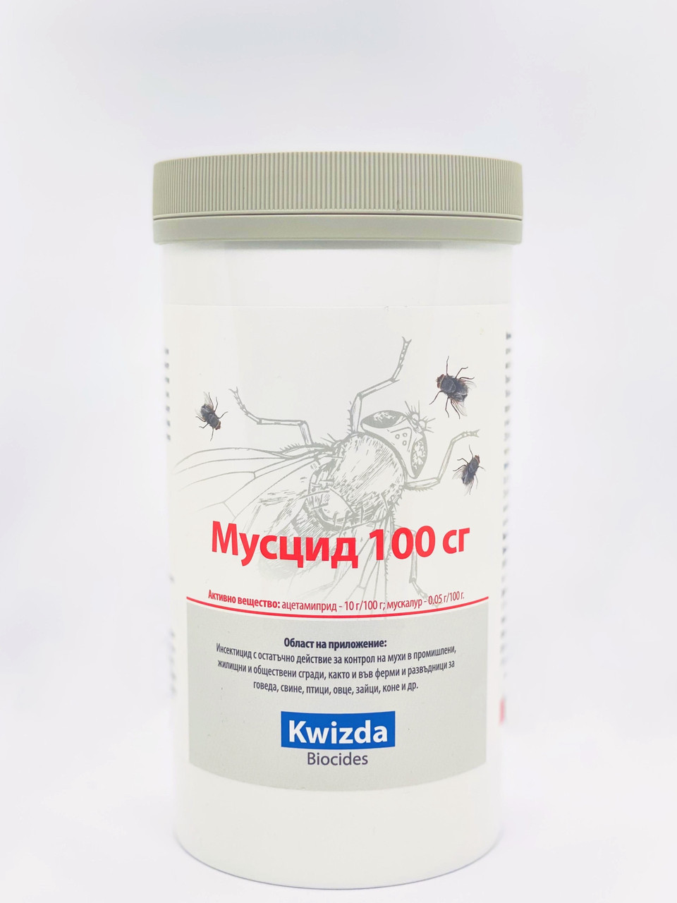 

Средство от мух Мусцид 100 SG Kwizda 750 гр