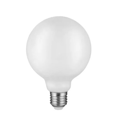 

Лампа Filament G125 10W 1100lm 4100К Е27 milky диммируемая LED 1/20