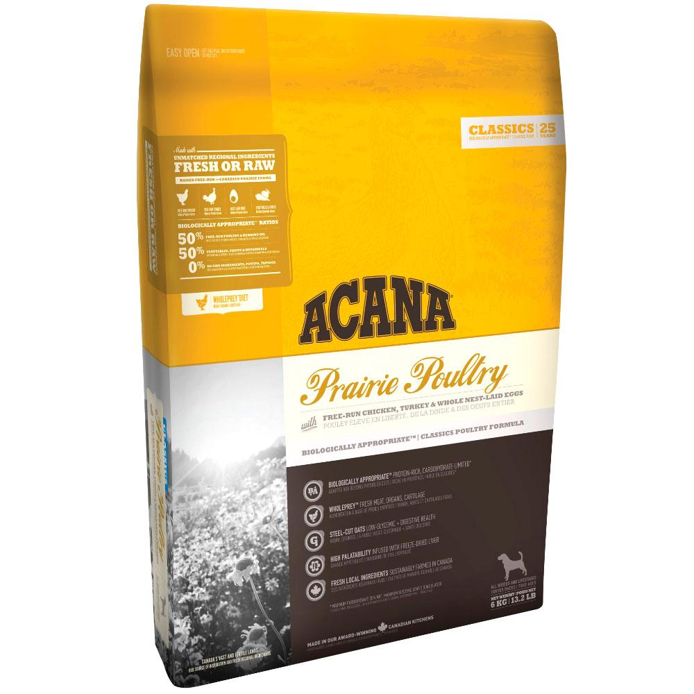 

Сухой корм для собак Acana Prairie Poultry , 6 кг