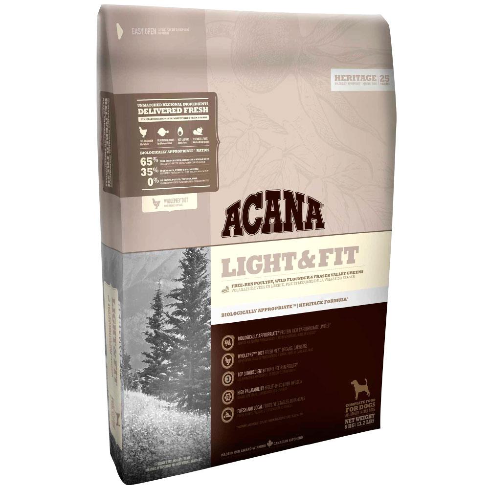 

Сухой корм для собак Acana Light&Fit, 11,4 кг