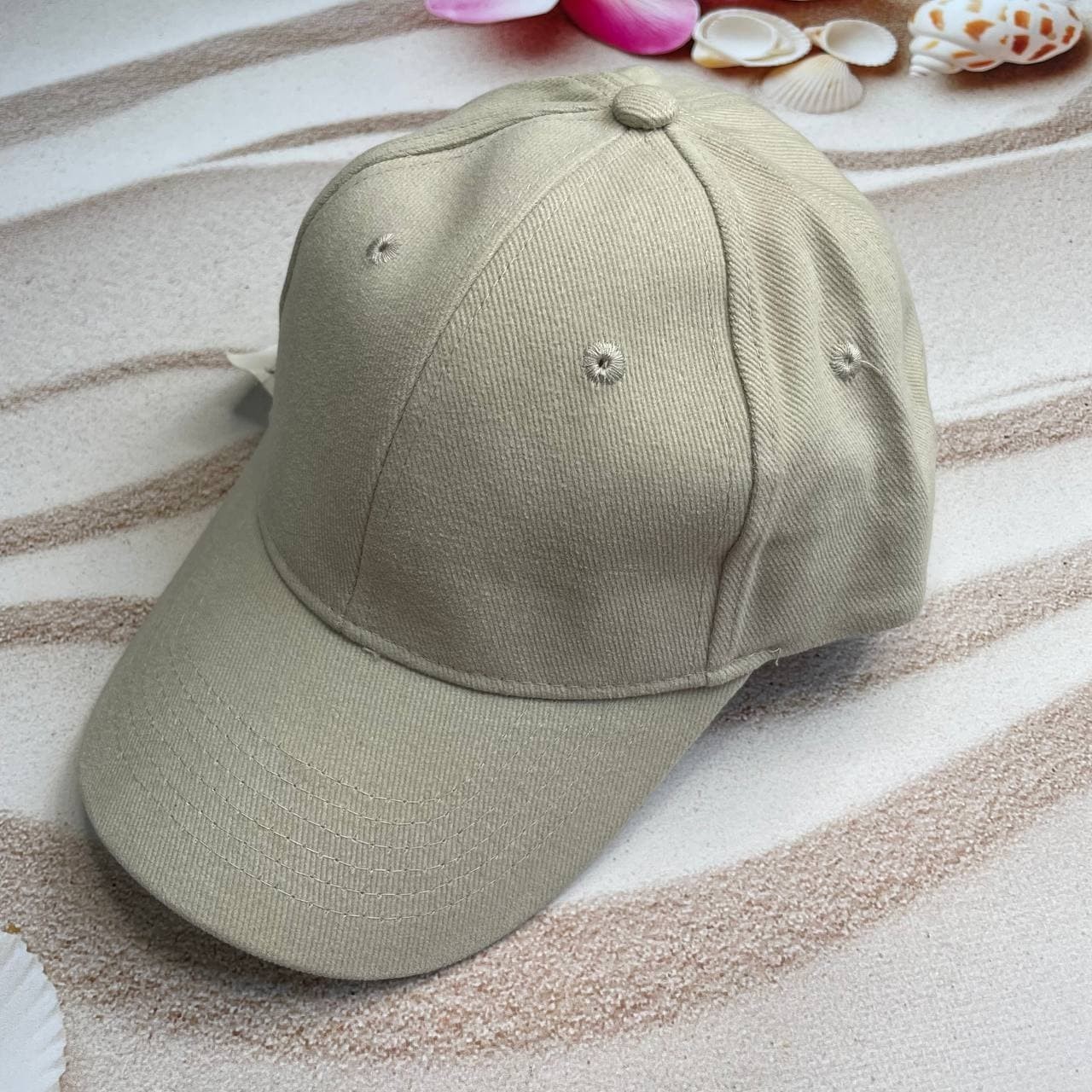 

Мужская кепка OneSize 58р Бежевая