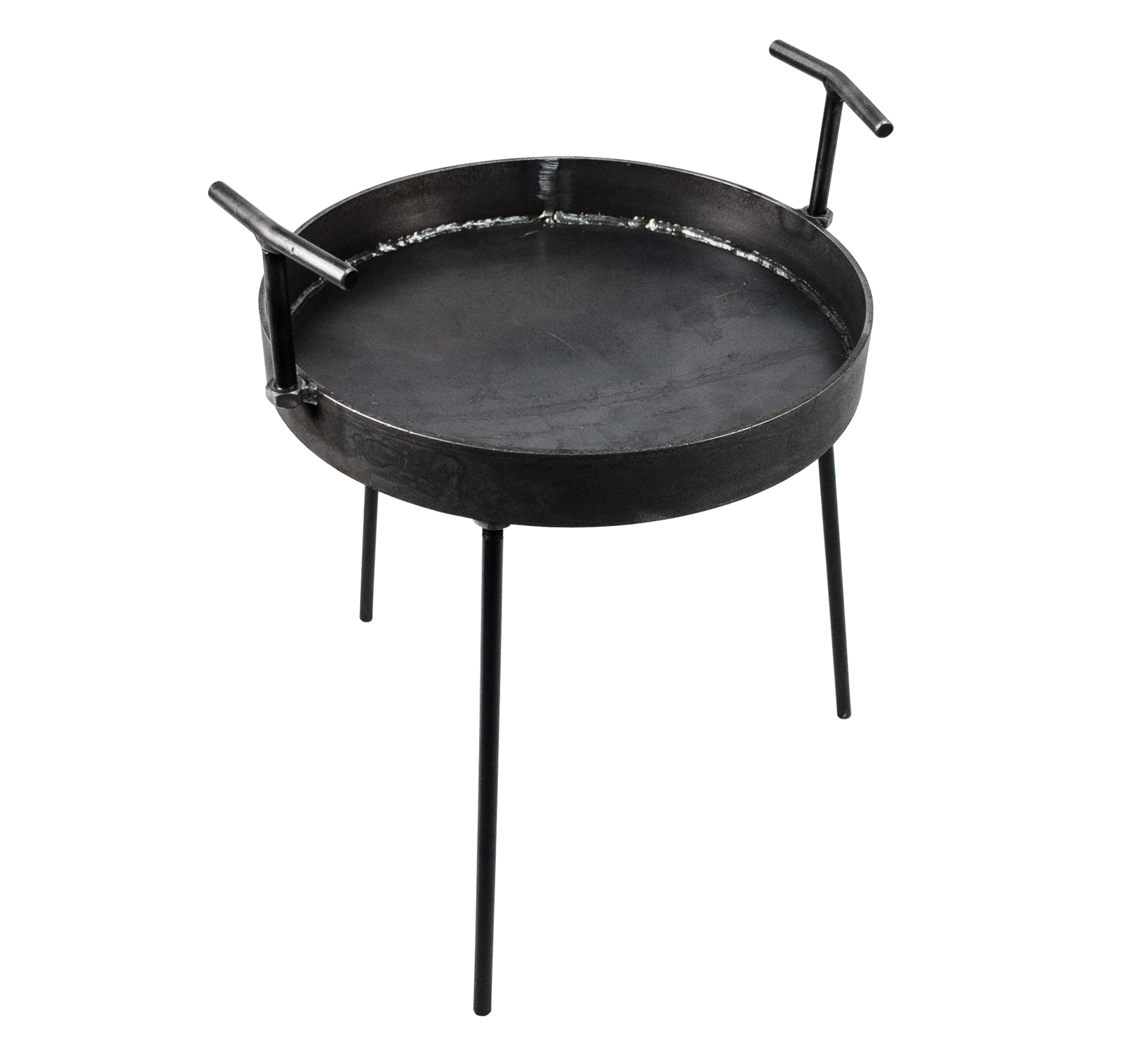 

Сковорода с крышкой для костра на ножках 30 см