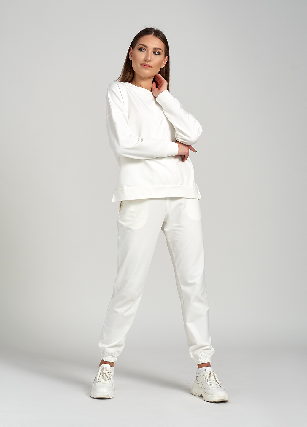 

Спортивный костюм UT SK04 1083  молочный, Спортивный костюм UT SK04 1083 XL молочный