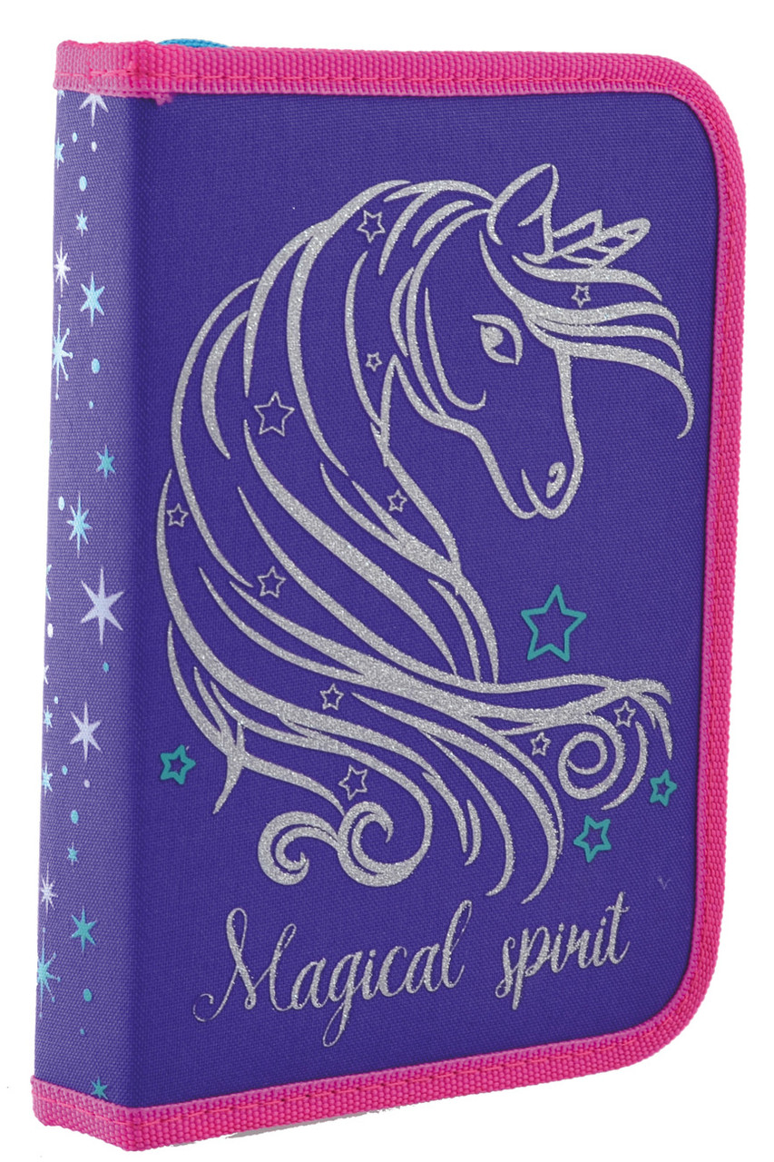 

Пенал-книжка твердый YES одинарный с клапаном HP-03 Unicorn (532160)