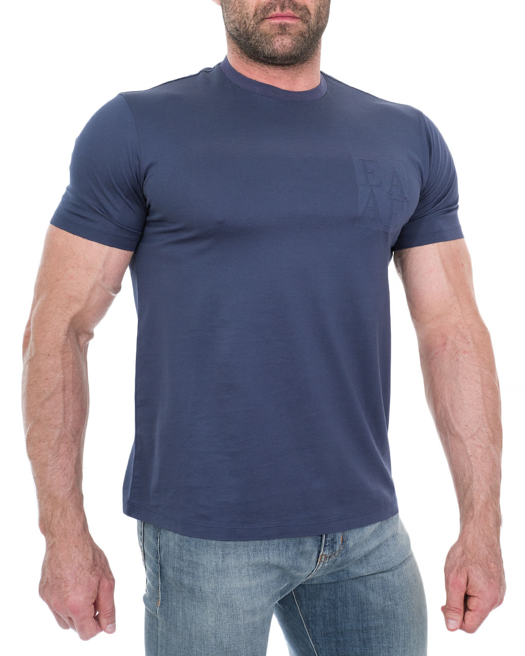 

Футболка чоловіча EMPORIO ARMANI (3Z1TM1-1JQSZ-F908/8) Синій XXXL