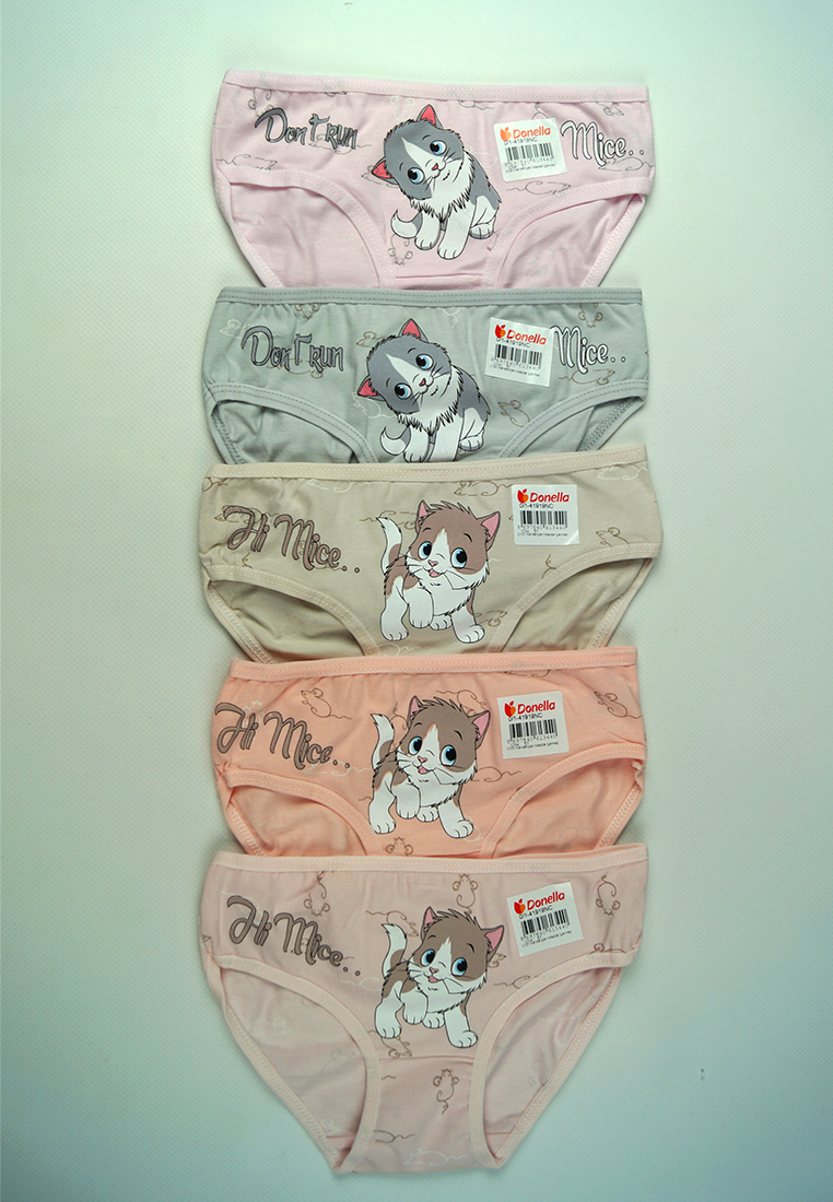 

Набор трусов для девочек Donella 41919NC р48 80см разные цвета 64303