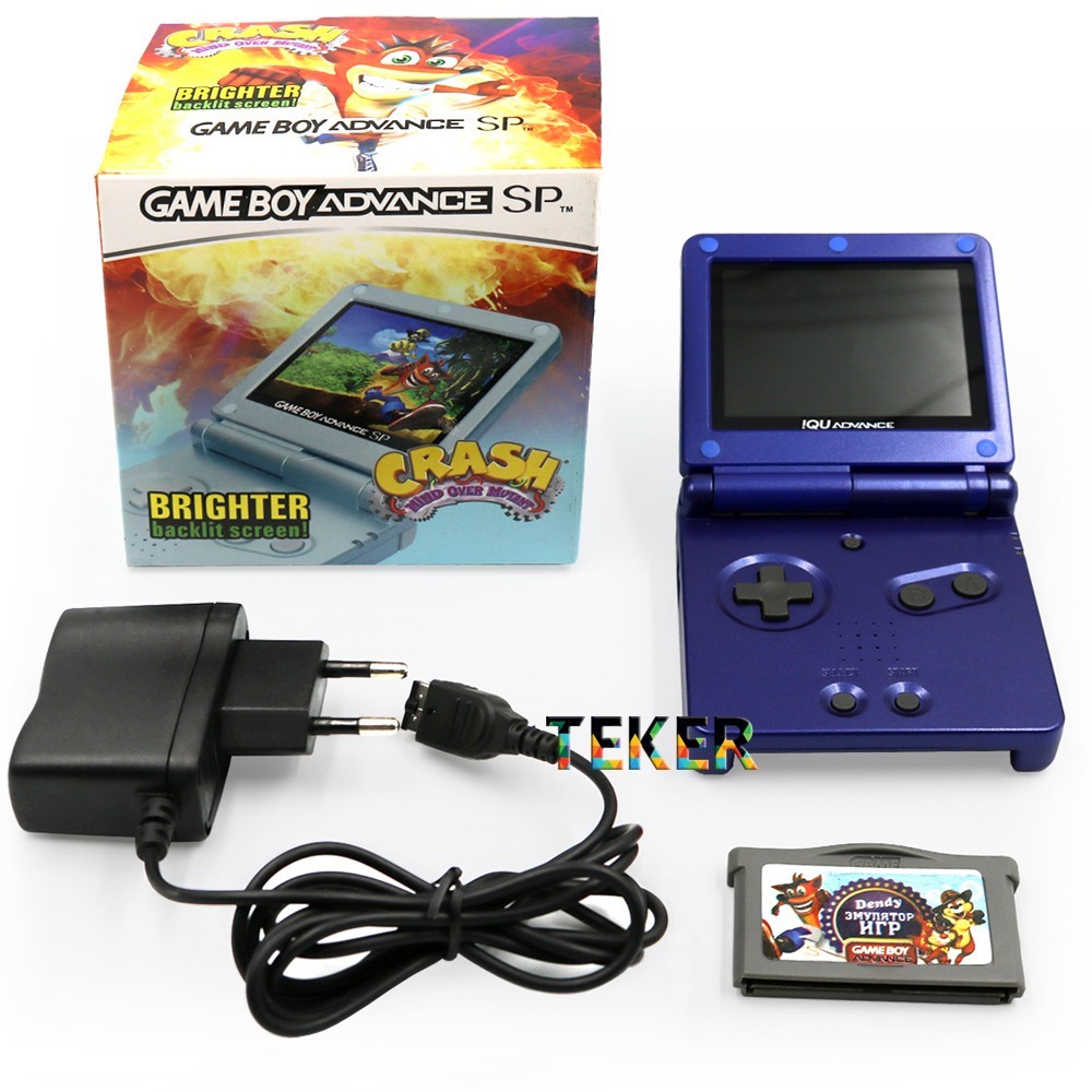 Портативная игровая приставка Game Boy Advance SP / поддержка картриджей  GBA и карт памяти SD / синий – фото, отзывы, характеристики в  интернет-магазине ROZETKA от продавца: TEKER | Купить в Украине: Киеве,