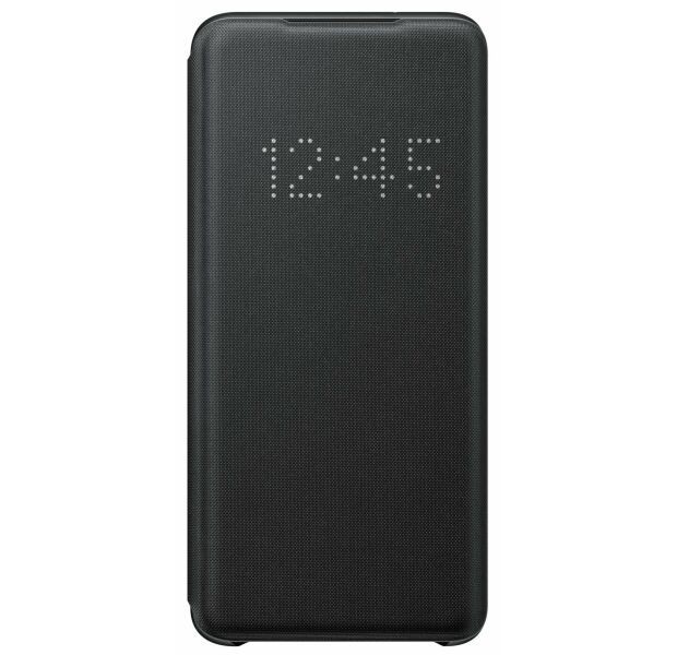 

Оригинальный защитный Чехол книжка с отделением для карт Samsung LED View Cover Black для Galaxy S20 (EF-NG980PBEGRU)