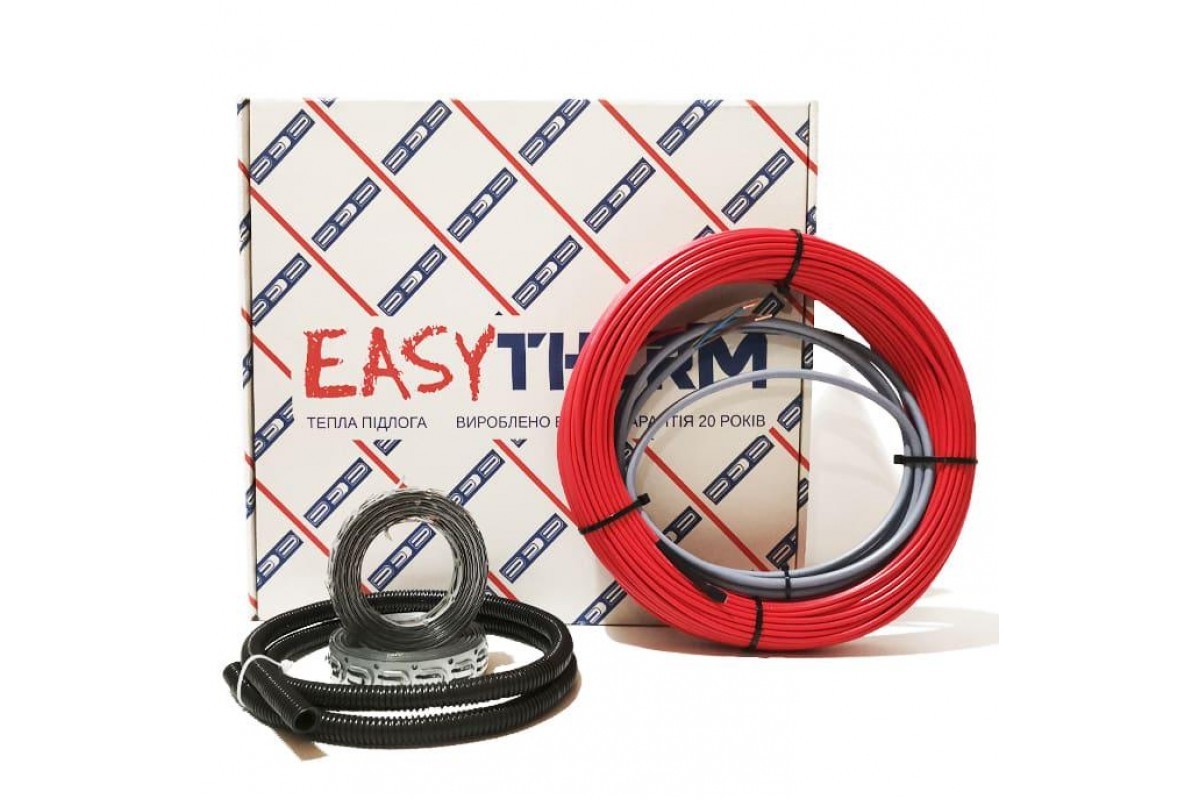 

Нагревательный кабель EASYTHERM EC18 - 756Вт 42м