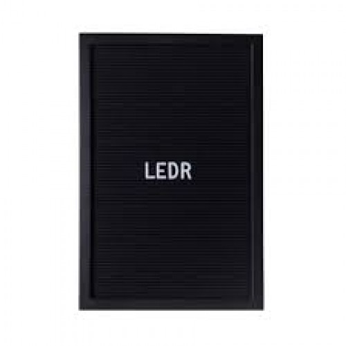 

Доска для создания надписей letter board LEDR All Black 30*45