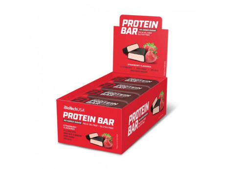 

BIOTECH USA Упаковка батончиков Protein Bar (20 шт по 35г) Вкус Клубника