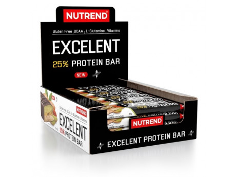 

Заменители питания Nutrend Упаковка батончиков Excelent Protein Bar (18 штук) Вкус Лимон Малина