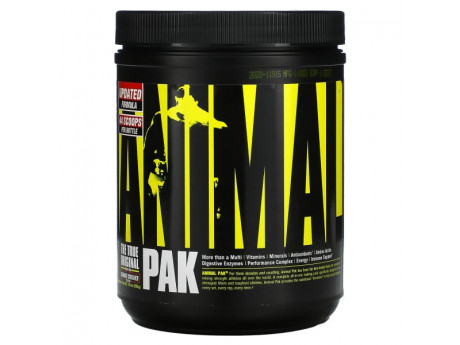 

Витамины Universal Nutrition Animal Pak Powder 302 грамма Вкус Яблоко
