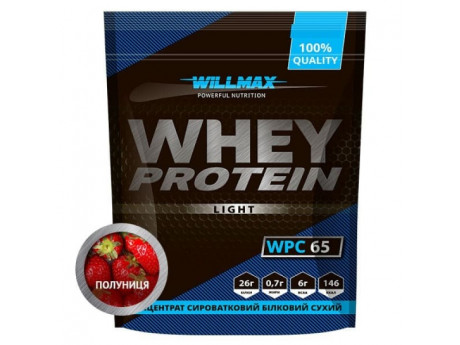 

Протеин Willmax Whey Protein 65% 1кг Вкус Клубника