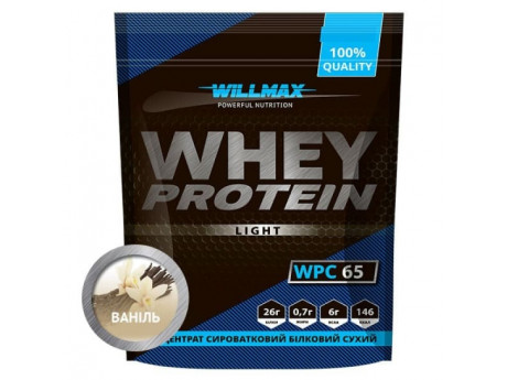 

Протеин Willmax Whey Protein 65% 1кг Вкус Ваниль