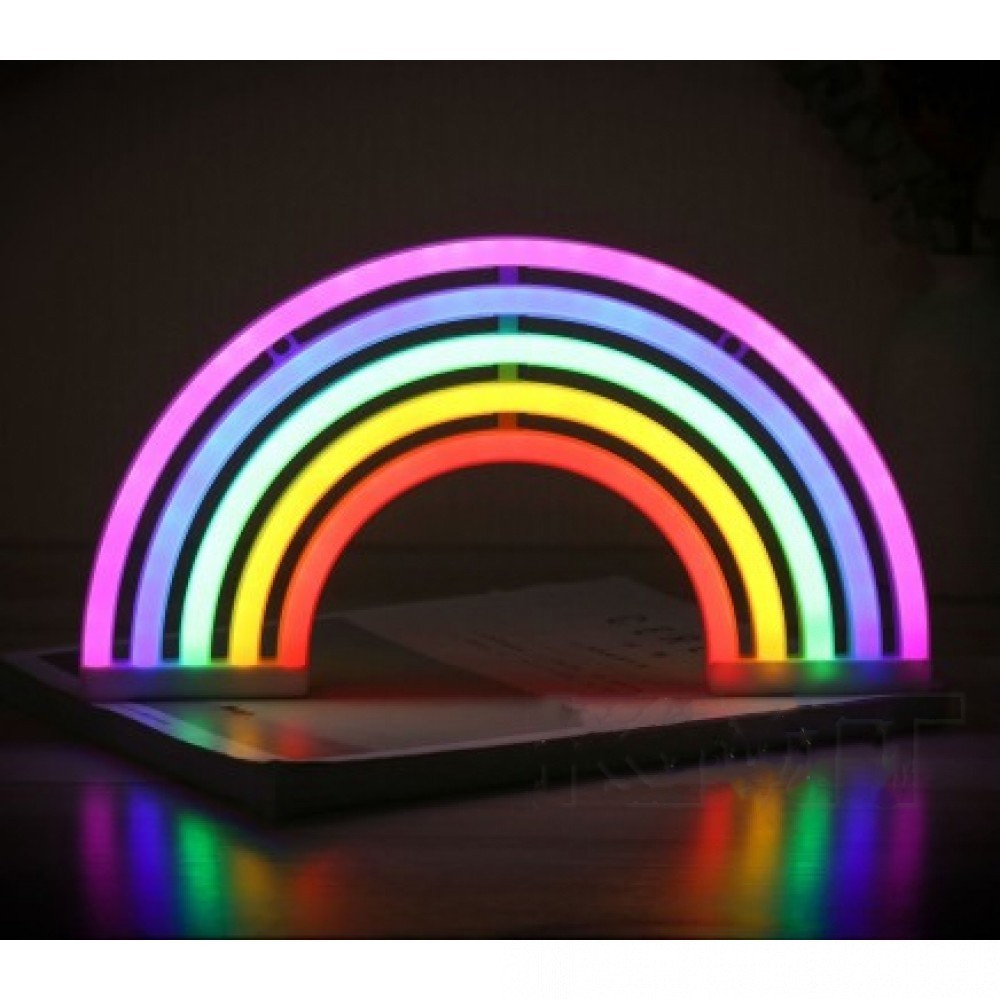 

Неоновый светильник LED Lights "Rainbow" Декоративная LED лампа "Радуга" Мультицвет