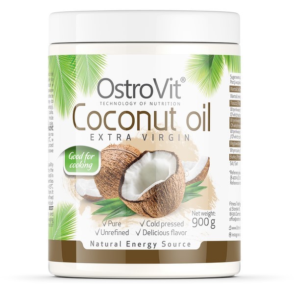 

Натуральные добавки OstroVit Coconut Oil Extra Virgin (900 грамм)