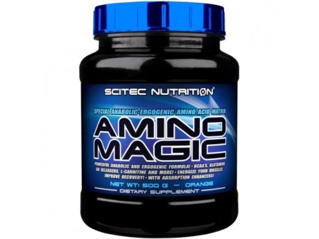 

Аминокислоты Scitec Nutrition Amino Magic 500 грамм Вкус Яблоко