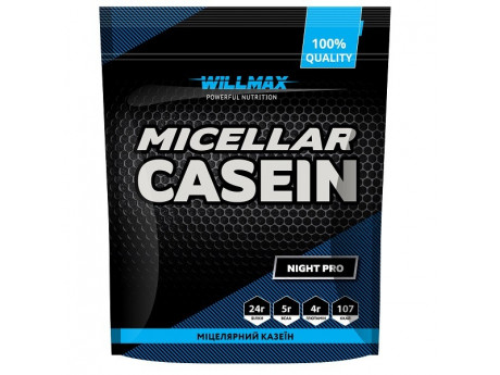 

Протеин WillMax Micellar Casein 80% (900 грамм) Вкус Ваниль