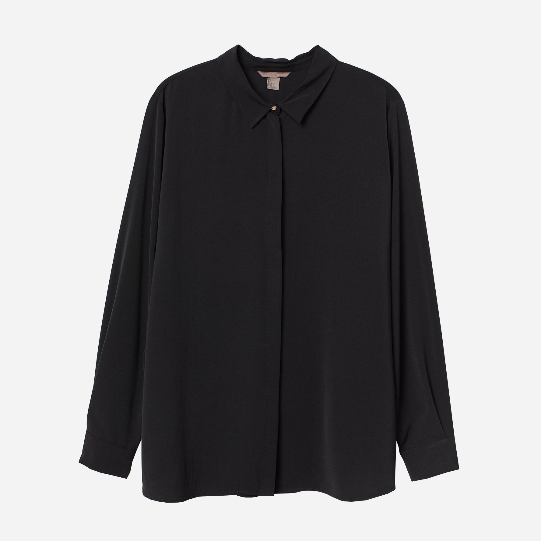 

Рубашка H&M 0677546-006 52 Черная (СА2000001854495)