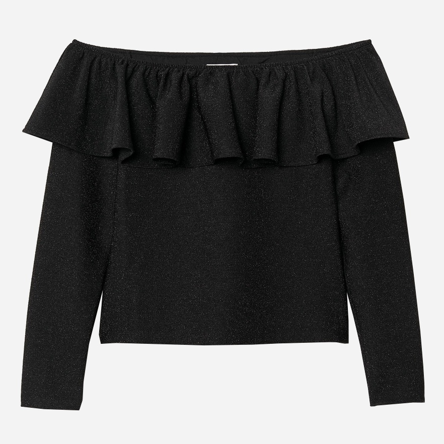

Топ H&M 0722485-8  Черный (СА2000001853337, Топ H&M 0722485-8 S Черный (СА2000001853337)