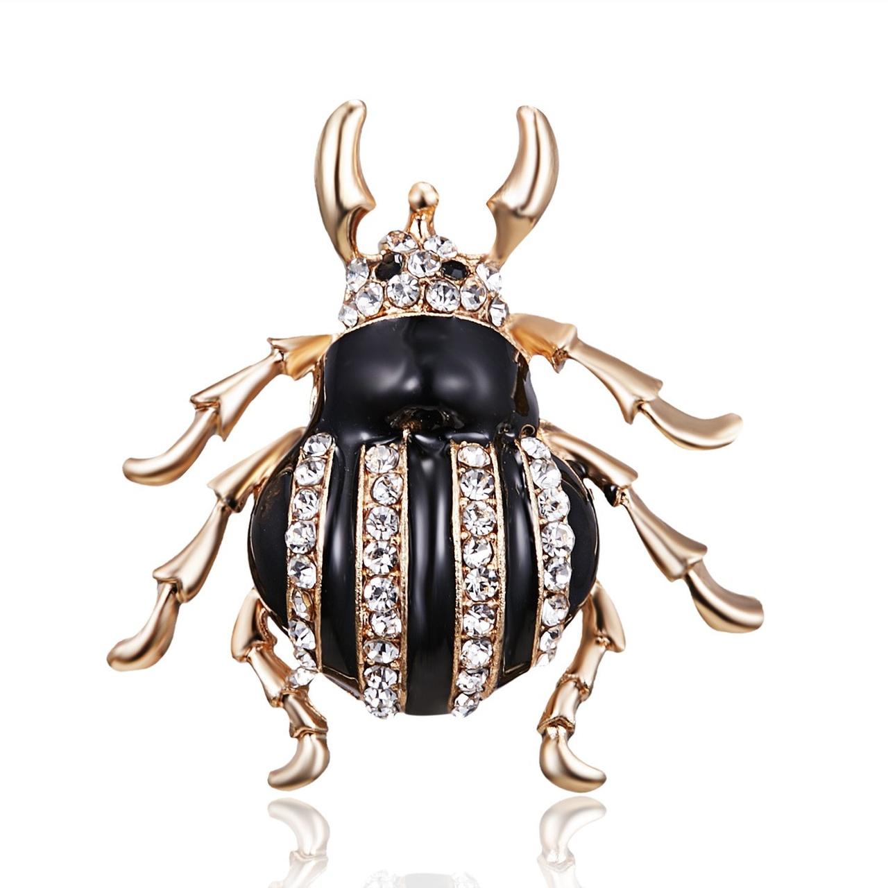 

брошь жук, насекомое Жучок Fashion Jewelry 2975