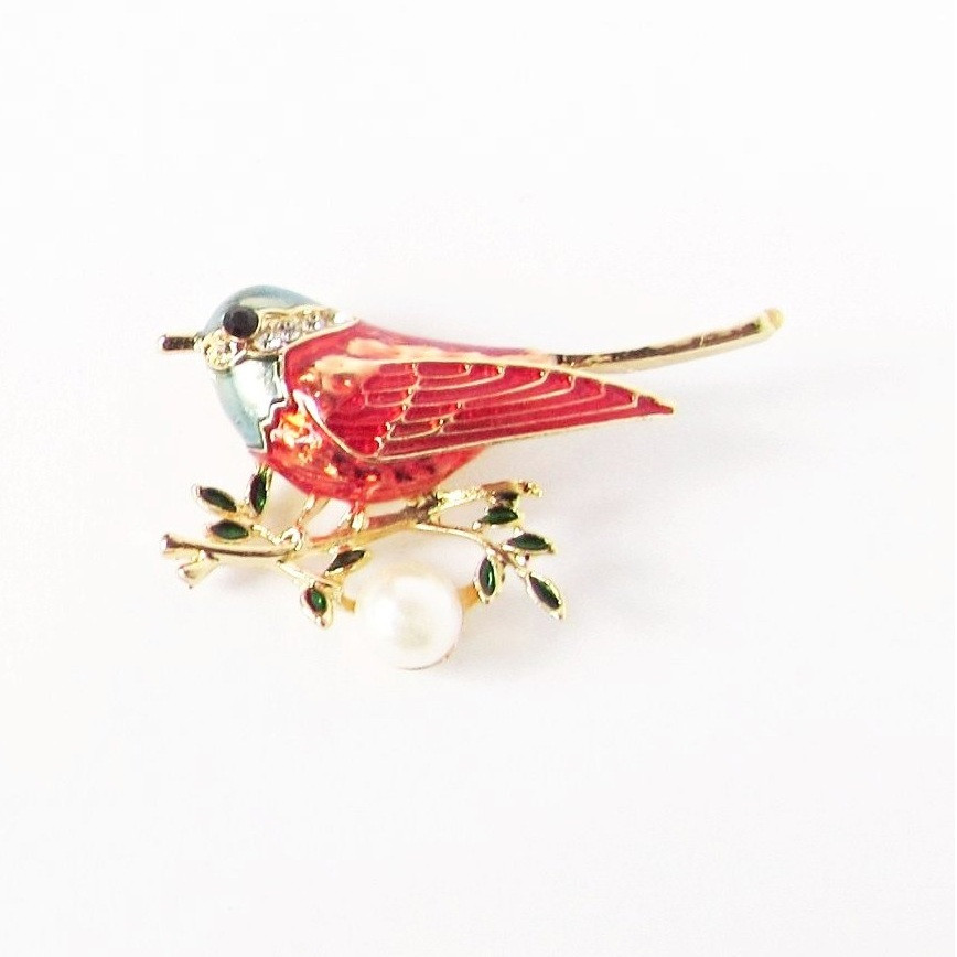 

Брошь птица Fashion Jewelry 4086